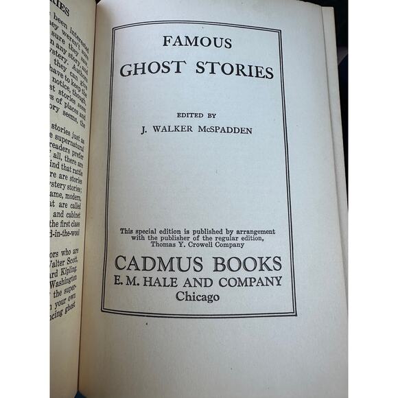 Famous Ghost Stories 1918 Edited by J Walker McSpadden - Picture 6 of 7